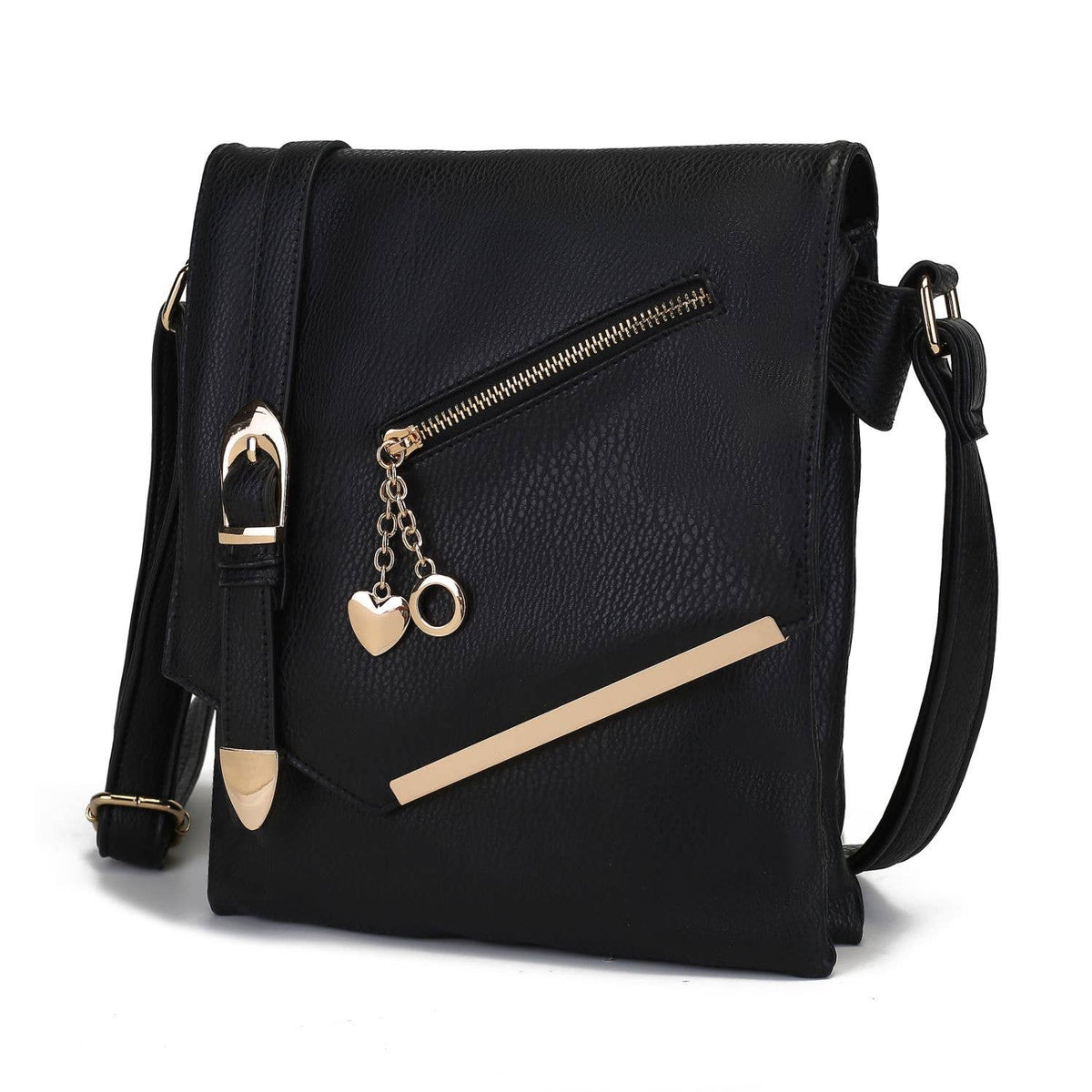 Jasmine Women's Crossbody Handbag Vegan Leather By Mia K
